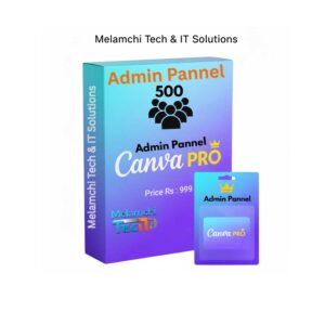 Canva Admin Pannel for 500 Members